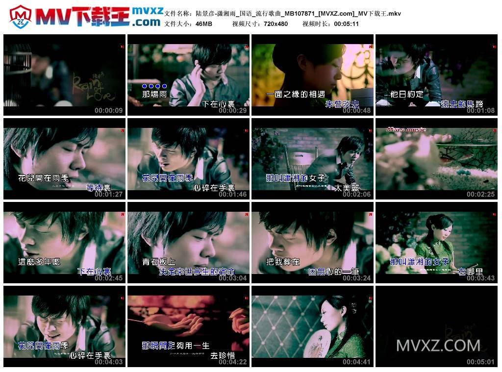 陆景彦-潇湘雨_国语_流行歌曲_MB107871